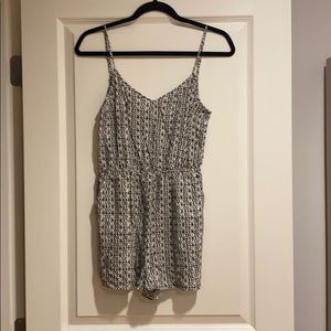 H&M Shorts Romper with Open Back